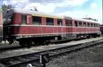 425 420-7 Zugteil in Aufarbeitung bei der Regentalbahn in Viechtach am 07.09.1997.