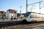 8 442 315 der SWEG in Wendlingen / Neckar am 07.01.2023.