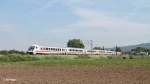 IC 2293 Frankfurt/Main - Stuttgart HBF hat Weinheim (Bergstrasse) verlassen.