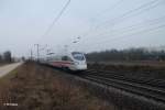 411 058-1 သFalkenberg/Elsterလ als ICE 21 Frankfurt/Main - Wien Westbahnhof bei Obertraubling.20.02.14