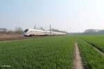 Nachschuss auf 411 001-1  Neustadt an der Weinstraße  als ICE209 Hamburg Altona ࠓ Leipzig HBF bei Podelwitz.