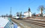 411 056-5  Waren Müritz  als ICE 23 Dortmund - Wien bei Moosham.