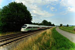 411 062-3  Vaihlingen an der Enz  als ICE90 Wien - Hamburg  Donauwalzer  bei Pölling.