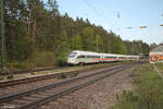 411 078  Ostseebad Warnemünde  als ICE 90 Wien - Hamburg Altona in Ochenbruck