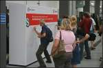 An dieser Wand konnte man seine W�nsche an die S-Bahn Berlin GmbH schreiben.