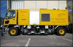 Autech Mobile Schienenfr�smaschine AT VM 8000 FR 2155 f�r den �PNV zum Reprofilieren von Rillen - und Vignolschienen (INNOTRANS 2010, gesehen Berlin 23.09.2010)