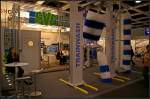 SVG Superwash stellt mit dem System Trainwash eine station�re Waschanlage vor (INNOTRANS 2010, gesehen Berlin 23.09.2010)
