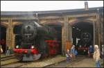 DR 52 8131-6 und DR 52 8177-9 in Berlin-Sch�neweide, 20.09.2014    W�hrend des 11.