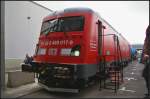 DB Schenker 480 017-9, Typ Trans Montana, at InnoTrans 2014    Die Lok der DB Schenker Rail Romania wurde von Softronic in Rum�nien gebaut.
