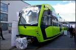 GreenCity LRV der t�rkischen Firma Durmazlar auf der InnoTrans 2014 in Berlin.