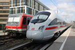 ICE-T und 928 575 in München Hbf.24.07.2016