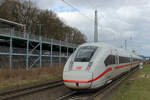 ICE Tz 9490 (5812 090) auf den Weg nach Hamburg.
