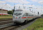 411 068-0 als ICE 1037(Binz-K�ln)bei der Einfahrt im Rostocker Hbf.24.07.2026