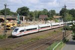 ICE Tz 9014 rauscht am 21.08.2026 durch Tostedt.