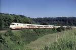 ICE 1 bei Urspring am 0606.1996.