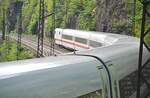 ICE 1 auf der Geislinger Steige am 06.05.2011.