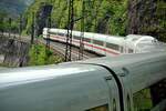 ICE 1 auf der Geislinger Steige am 06.05.2011.