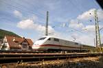 ICE 1 Nr.401 503-3 in Geislingen Steige am 11.09.2010.