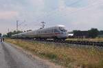 ICE 411 078  Ostseebad W�rnem�nde   durchfahrt am 16 Juli 2026 das Gebiet zwischen D�lmen und Buldern.