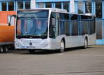 Mercedes Benz Citaro Wagen 530 - Baujahr 2020 stand am 04.10.2024 auf dem Gel�nde der Rostocker Stra�enbahn AG