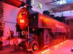 Nacht der Giganten ÖBB 93 1410 im Bahnpark Augsburg am 15.03.2013.