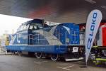   Die von den rumänischen Firmen Reloc SA und Electroputere VFU (beide Teil der Grampet Gruppe) entwickelte und gebaute Diesellok mit Mittelfüherhaus DHL - 1260 HP- TERRA NOVA (92 53 0 813001-0