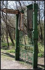 Ein mechanischer Zugzielanzeiger wie er auf vielen Bahnh�fen im Berliner Raum zum Einsatz kam (Deutsches Technikmuseum Berlin 18.04.2010)