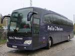 Mercedes Travego von Felix-Reisen aus Deutschland in Binz.