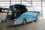 Setra S 511 HD, SO 21942, von Schneider Reisen und Transport AG, Langendorf, anl�sslich der Fahrzeug�bergabe bei Evo-Bus in Neu-Ulm.