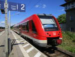 623 521 nach Lübeck hielt,am 07.Juni 2020,kurz in Blankenberg.