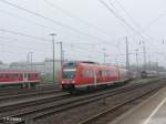 612 097-6 setzt im Regensburger HBF um.