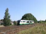 Ein unbekannter VT rollt bei Schnfeld in Richtung Regensburg.