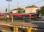 Ein Speisewagen der DB Regio in Mhldorf.