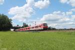 S2 Roth - Altdorf bei Nürnberg hat bei Winkelhaid die A3 unterquert. 03.07.20