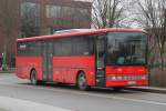 Setra 315 H der Firma DB Autokraft stand am 17.12.2015 in Burg auf Fehmarn abgestellt.