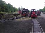 RBB 99 4011 & RBB Kf 6003 in Putbus am 20.5.13