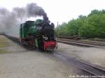 RBB Mh 53 unterwegs zum Personenzug in Putbus am 20.5.13  