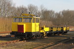 SKL MUV 69 der Rgenschen Bderbahn stand in Putbus abgestellt.27.03.2016