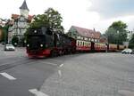 HSB 99 7239-9 am Westerntor in Werningerode am 28.07.2018.