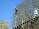 Lichtsignale/805250/das-einfahrsignal-a-von-lauscha-am Das Einfahrsignal A von Lauscha am 28.Februar 2023.