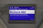 Am Mittag des 16.08.2026 war in Warnem�nde Zeit f�r den ICE 1979