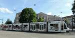 Straßenbahn / Stadtverkehr; Augsburg;      NF 8 Combino Nr.854 in Augsburg am 15.06.2013.