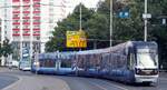Straßenbahn / Stadtverkehr; Leipzig;      NGT 12 Nr.1208 Flexity Classic XXL von Bombardier Baujahr 2015 am Hbf Leipzig am 21.07.2019.