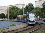 Straßenbahn / Stadtverkehr; Leipzig;    NGT 12 Nr.1218 Flexity Classic XXL von Bombardier Baujahr 2007 in Leipzig am 21.07.2019.