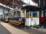 Straßenbahn / Stadtverkehr; Leipzig;    T 2 Nr.349 von Breslau Baujahr 1897im Tram-Museum Leipzig am 21.07.2019.