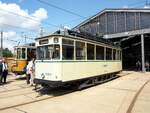 Straßenbahn / Stadtverkehr; Leipzig;  T 2 Nr.1461 von Dessau Baujahr 1925 im Tram-Museum Leipzig am 21.07.2019.