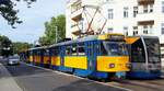 Straßenbahn / Stadtverkehr; Leipzig;    T 4 D-M1 Nr.2181 von CKD Tatra Baujahr 1986 in Leipzig am 22.01.2019.