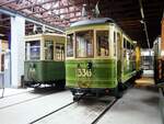 Straßenbahn / Stadtverkehr;  Nürnberg;  B 2 Nr.336 von MAN Baujahr 1904 und Nr.1251 von MAN Baujahr 1951 in Nürnberg am 15.10.2018.