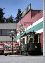 T 2 Straßenbahn in Nürnberg bei der Firma Lehmann Gartenbahn.