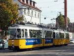 Stra�enbahn / Stadtverkehr;  Stuttgart;  GT 4 Nr.401 und Nr.